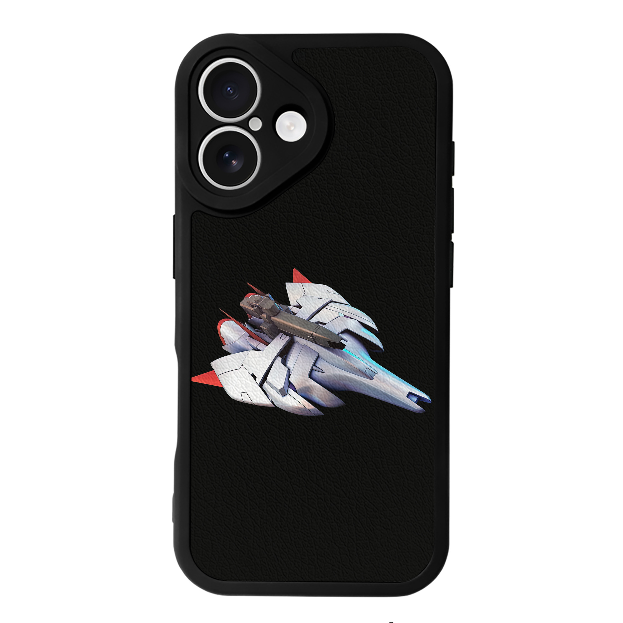 （画像用） 機動戦士ガンダム Mobile Suit Gundam 【iPhone 16シリーズ対応】シリコンスマホケース（レザー調） 材質：シリコン